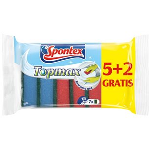 Spontex Zmywak Topmax 5+2szt 70016