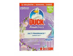 Duck Wc 2x36ml Lavender 12 Krążków Żel  