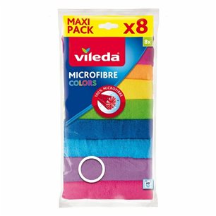 Vileda Ścierka Microfibre Color 8szt    