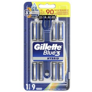 Gillette Blue 3 Hybrid Maszynka + 9     