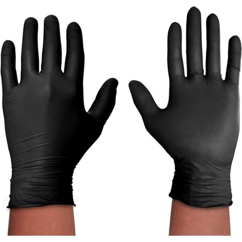 Spontex Rękawice Nitrylowe Black Protect