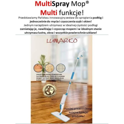 Zestaw MultiSpray Mop + Zmiotka