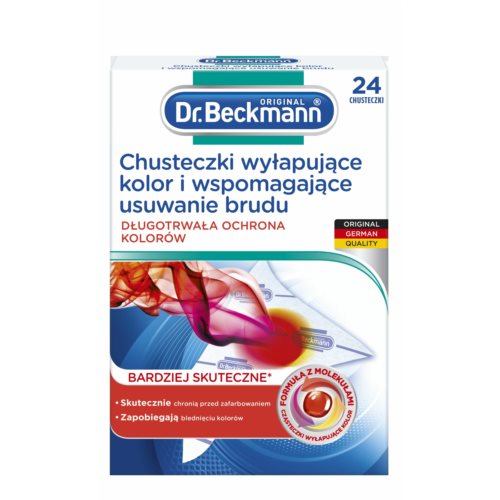 Dr.Beckmann Chusteczki Wyłapujące Kolor