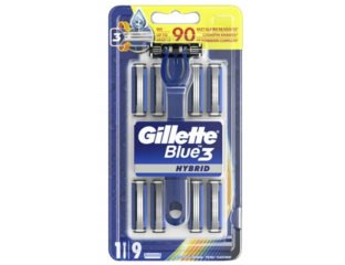 Gillette Blue 3 Hybrid Maszynka + 9     