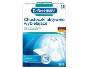 Dr.Beckmann Chusteczki Wybielające 15szt