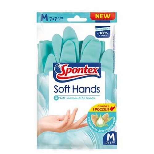 Spontex Rękawice Soft Hand M