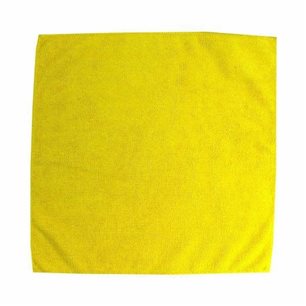 Ścierka z mikrowłókien 32x32 żółta F